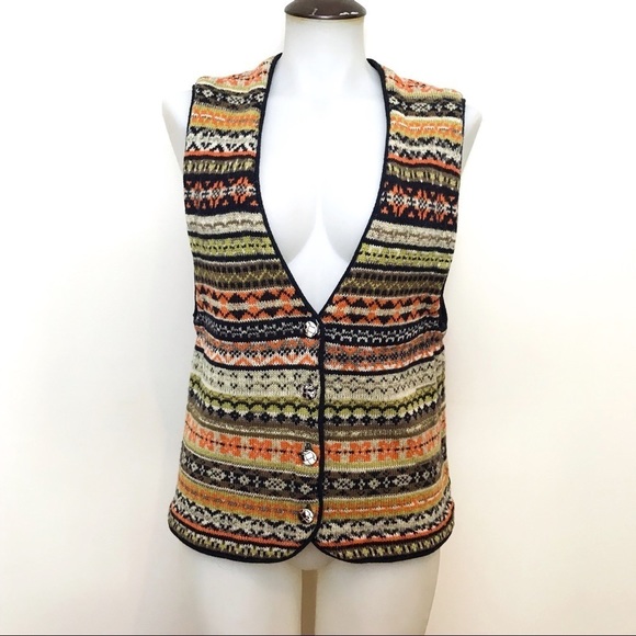 R&R Sweaters - Vintage Fair Isle Sweater Vest 🌻
